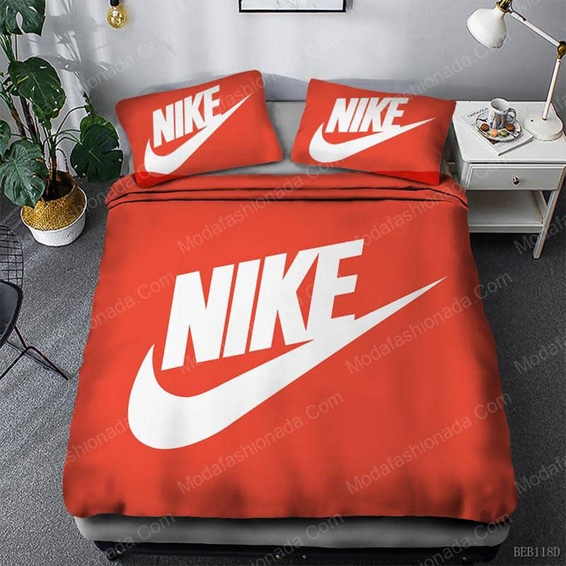 Nike Logo Brands 3 Bedding Set – Duvet Cover – 3D New Luxury – Twin Full Queen King Size Comforter Cover