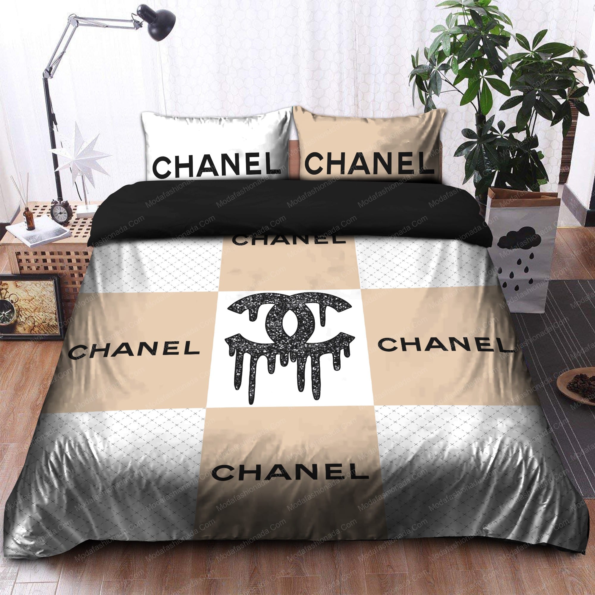 Buy Chanel Logo Bedding Sets Bed Sets With Twin, Full, Queen, King Size
