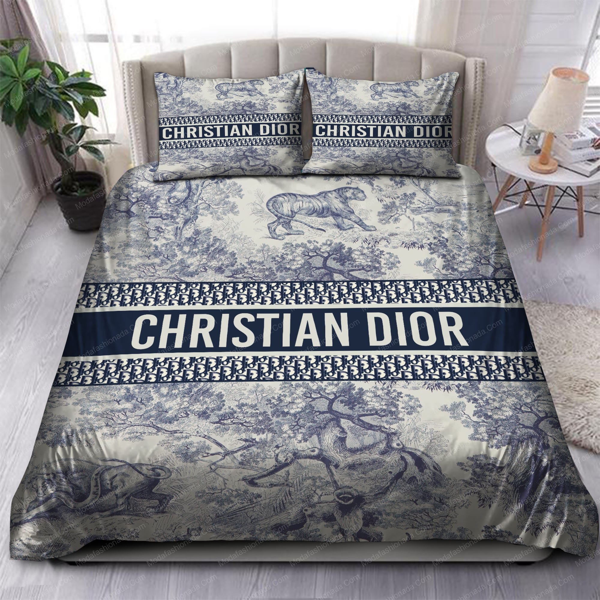 Buy Christian Dior Tiger Bedding Sets Bed Sets, Bedroom Sets, Comforter ...