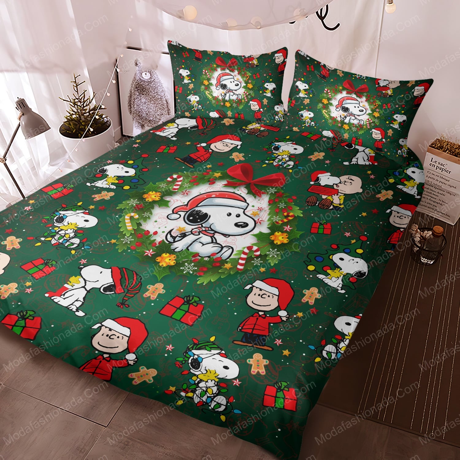 Buy Snoopy Merry Christmas Bedding Sets Bed Sets