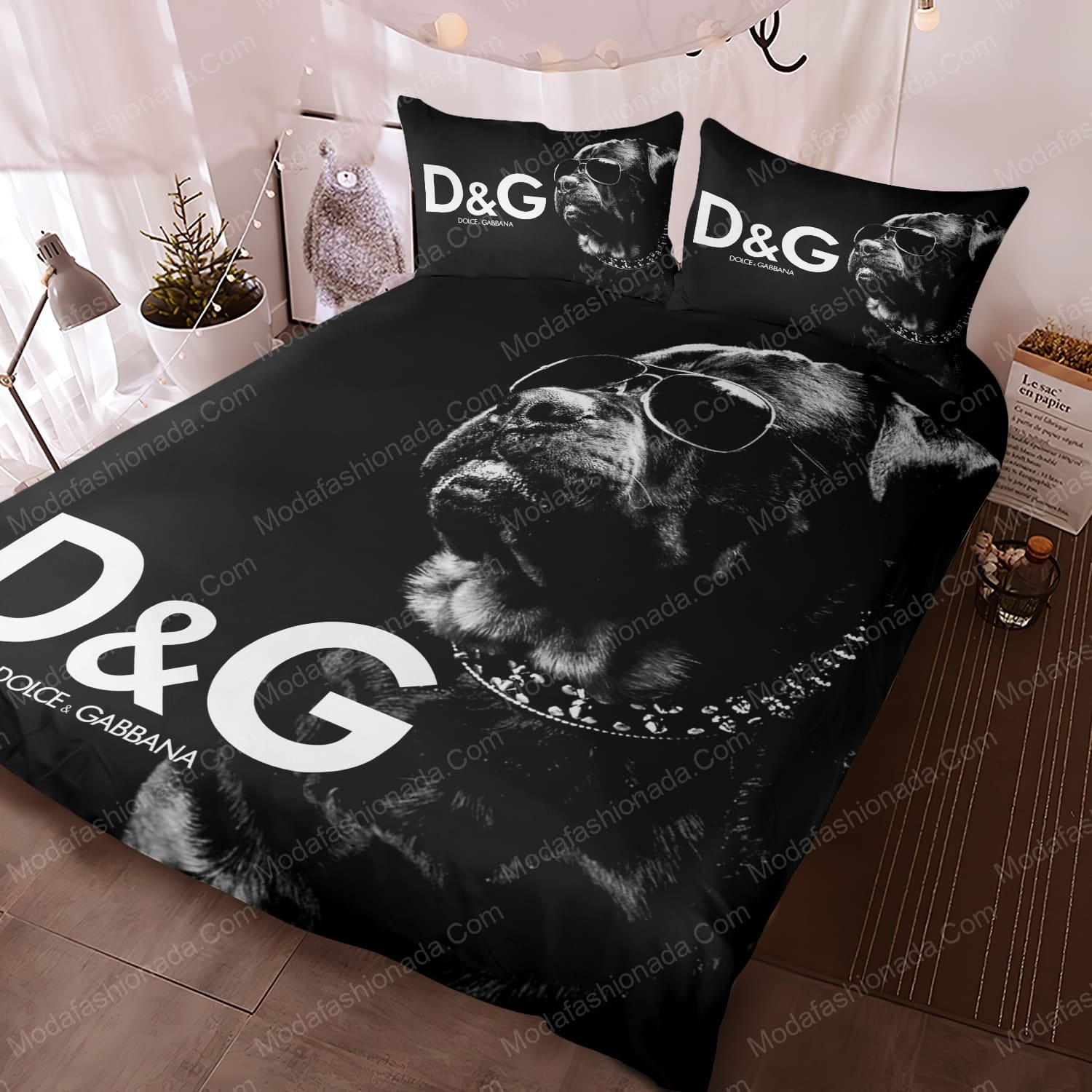 Buy Rotweller Dolce & Gabbana Bedding Sets Bed Sets With Twin, Full ...