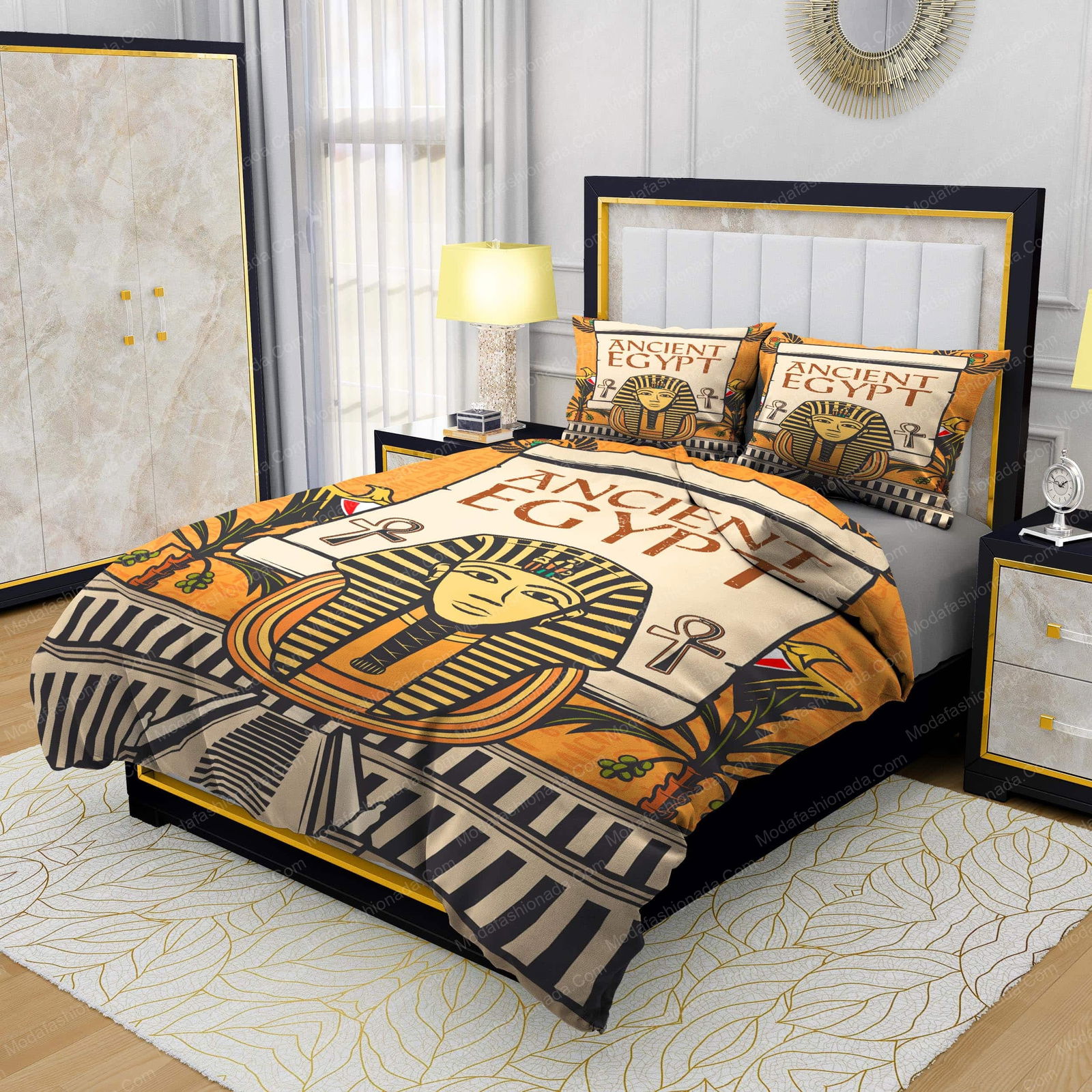 Buy Ancient Egyptian Of Egypt Pharaohs Bedding Sets Bed Sets With Twin ...